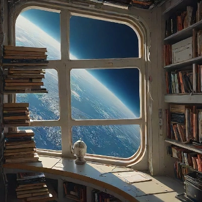 ゼログラビティ図書室