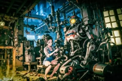 美人すぎるマッドサイエンティスト　AI狂戦士を開発する