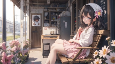 定食屋の娘さん