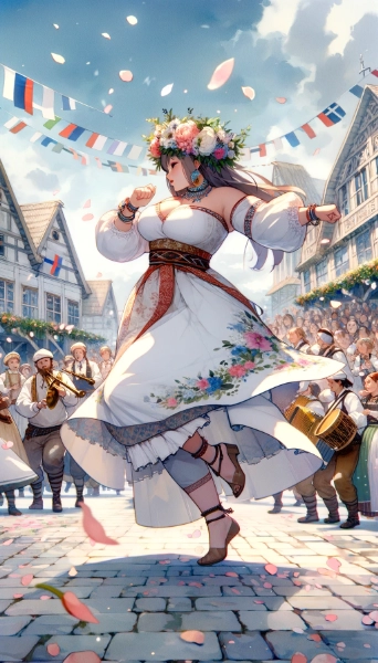 『北欧風の祭り』