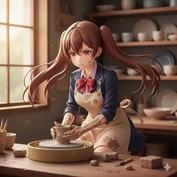 おまいらこういうの好きでそ？ Vol5. ツンデレ幼なじみ彼女with陶芸