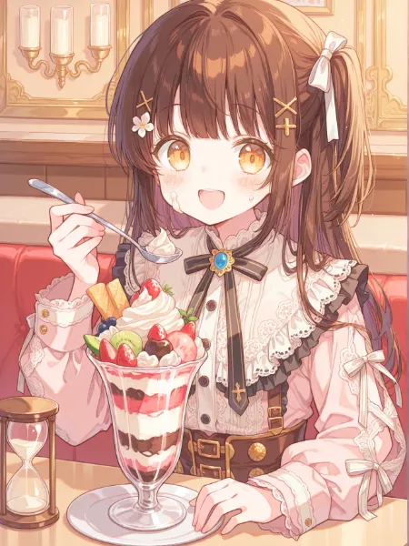 お腹いっぱいパフェが食べたい