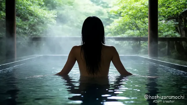 湯煙の向こうに見える夢