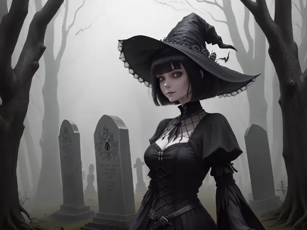 ハロウィン　魔女7