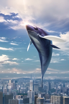 空飛ぶクジラです
