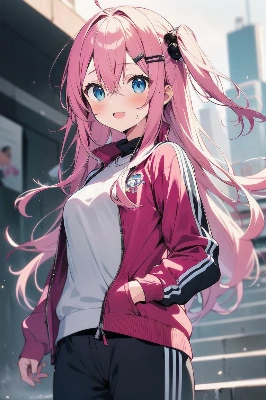ジャージの女の子