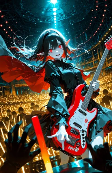 (3枚)　お題「ペンライト」