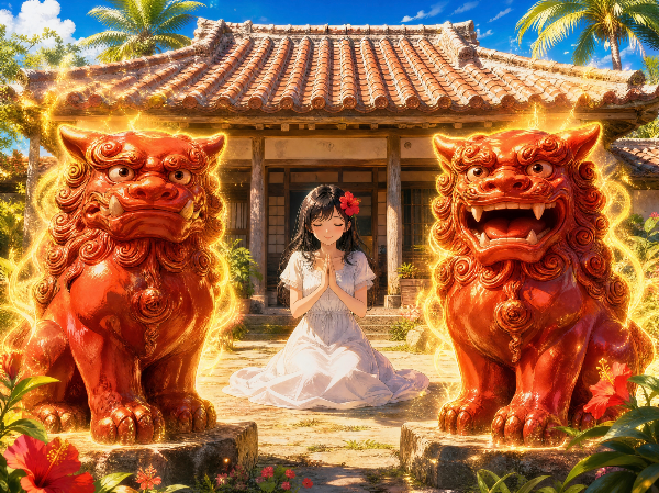 沖縄の守り神 シーサー