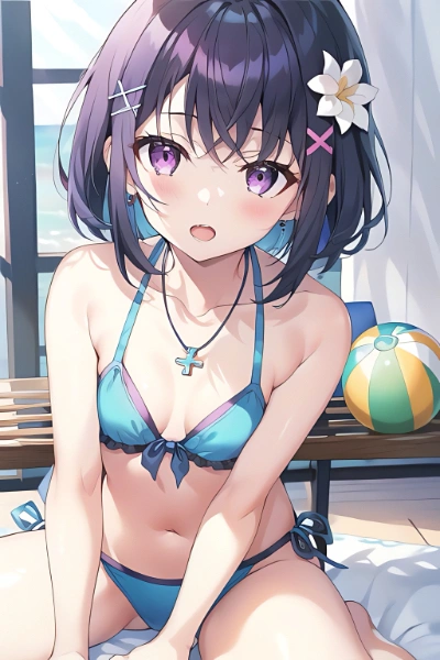 目覚め x ビキニ