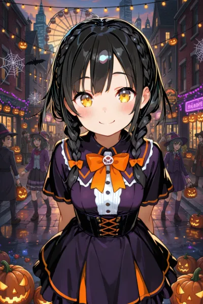 「ハロウィンパーティー楽しみだな♪皆どんな仮装してるんだろう？」