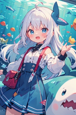 お題:サメ ボツ絵集1