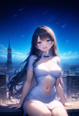 チャイナドレスの女の子