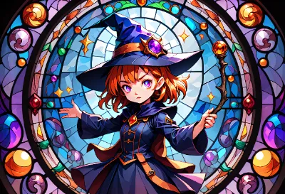 ステンドグラス魔法（アニメ絵系詰め合わせ）