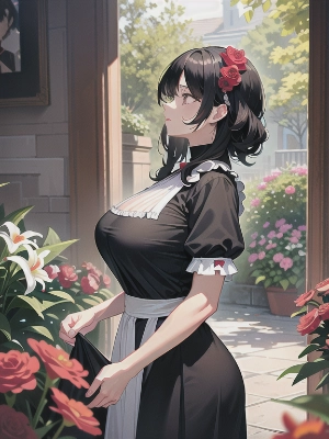 巨乳の女性