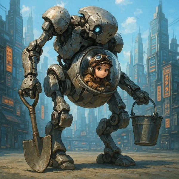 工事中・街づくり