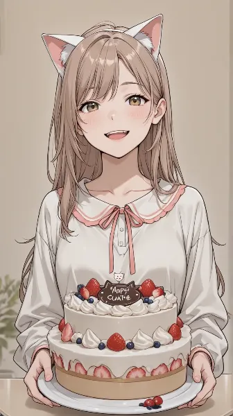 塗り絵風の連作