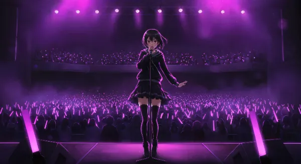 ペンライトの中で