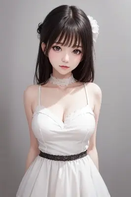 白いドレス