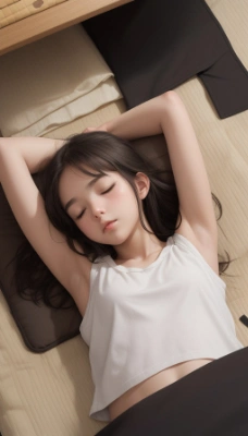 コタツでぐっすり