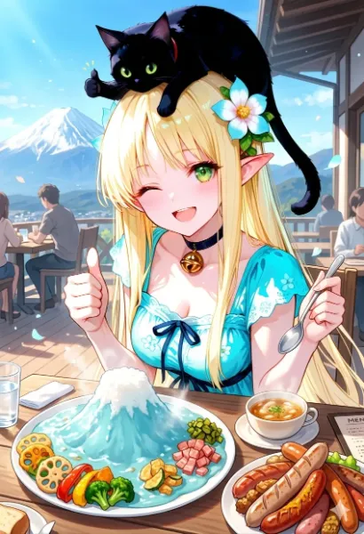 山梨名物富士山カレー