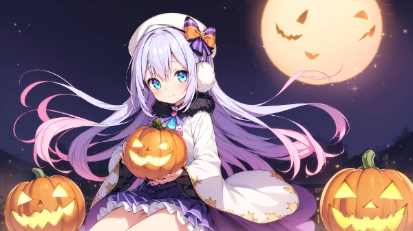 お菓子かいたずらかどっちが欲しい？