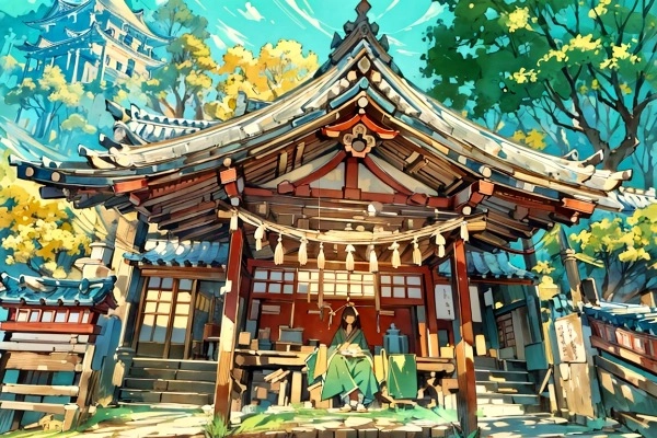 Japanese shrine 神社