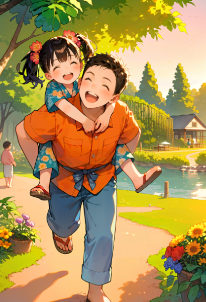 パパというより父ちゃんって感じかな