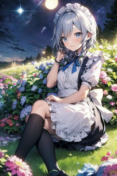 【東方Project】咲夜さんとお花畑