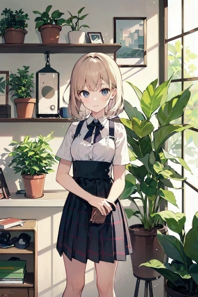 私の部屋の植物よ