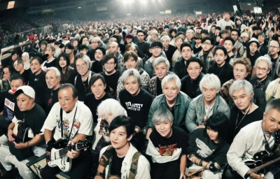 ボーカル「みんな！次のバンド結成60周年記念ライブでもまた会おうぜ！」