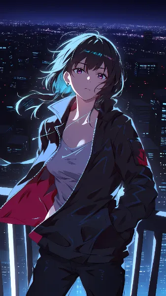 Night View Girl