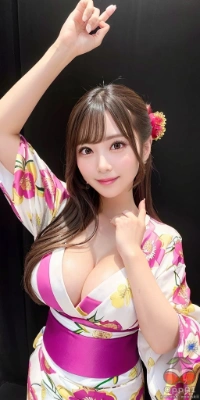 【限定】浴衣姿の私を見て、あなたの目が釘付けになってるのがわかるんだよ。恥ずかしいけど嬉しいな♪