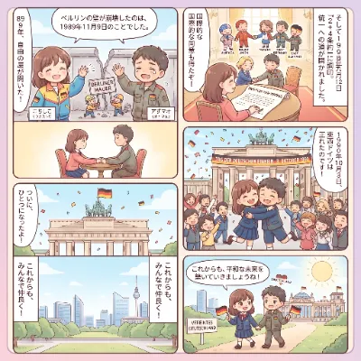 今日は「ドイツ統一の日」