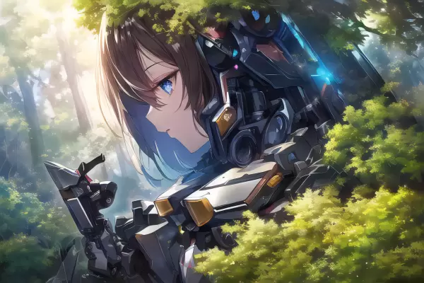 自然の中にいる私