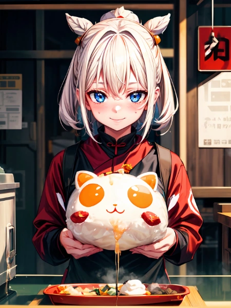 これが私の肉まんです！