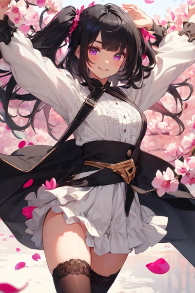 花びらと両手を広げた、うちの子＊(23枚)