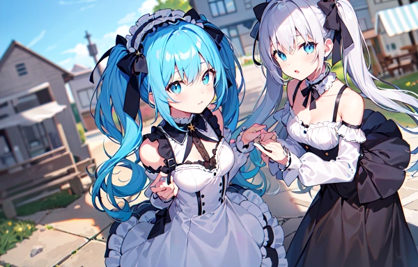 ブルーナとエスティア