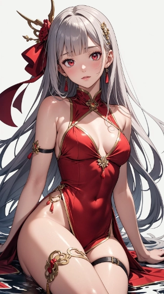 チャイナ風ドレス