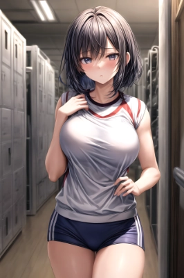 体操服の女の子