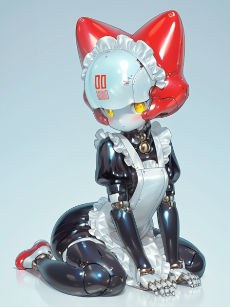 つやつや猫耳メイドロボちゃん
