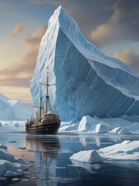 氷の世界を征く