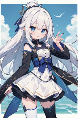 お嬢様、海へ行く