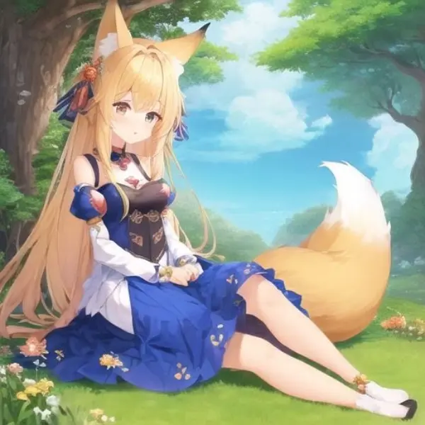 狐少女の異世界ヘの旅立ち