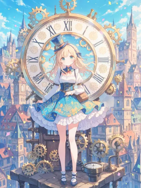 時計と歯車の街