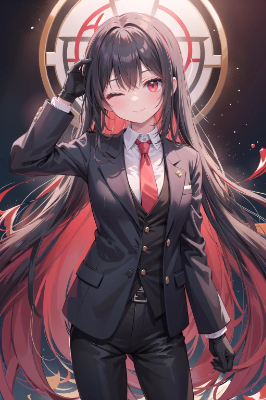 スーツを気になったうちの子