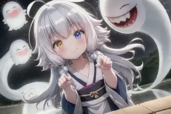 雪ん子(仮)と人魂