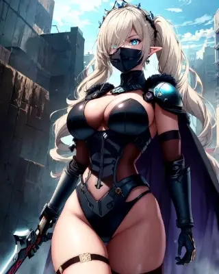 ツンデレ縦ロールな戦士