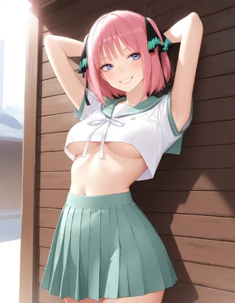 【五等分の花嫁】中野二乃セーラー服