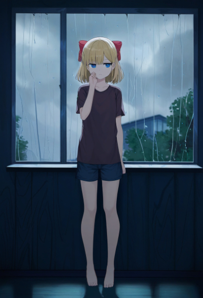 雨だね…