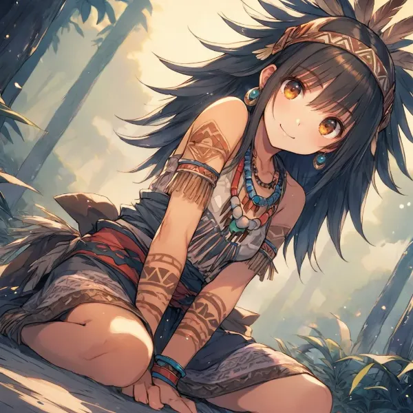 インディアン少女02